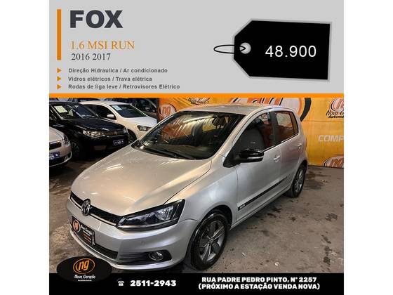 VOLKSWAGEN FOX 1.6 MSI RUN 8V FLEX 4P MANUAL